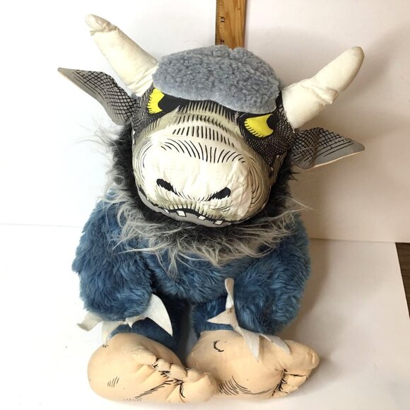 1980s Where the Wild Things Are Plush Stuffed Monster 25th Book FAO Ltd Ed VBC - Picture 15 of 16